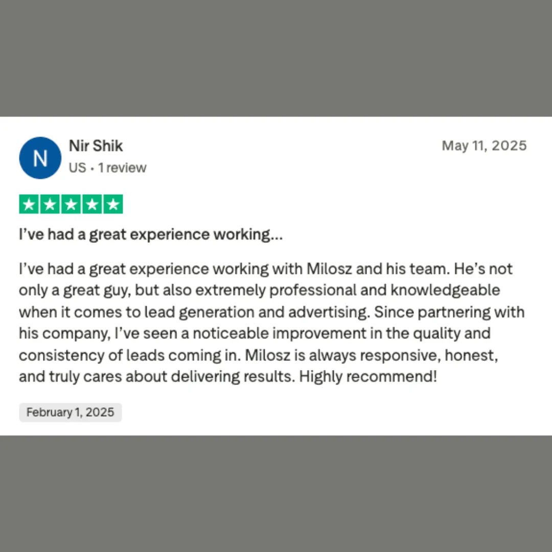"Noticeable Improvement In Quality Of Leads"