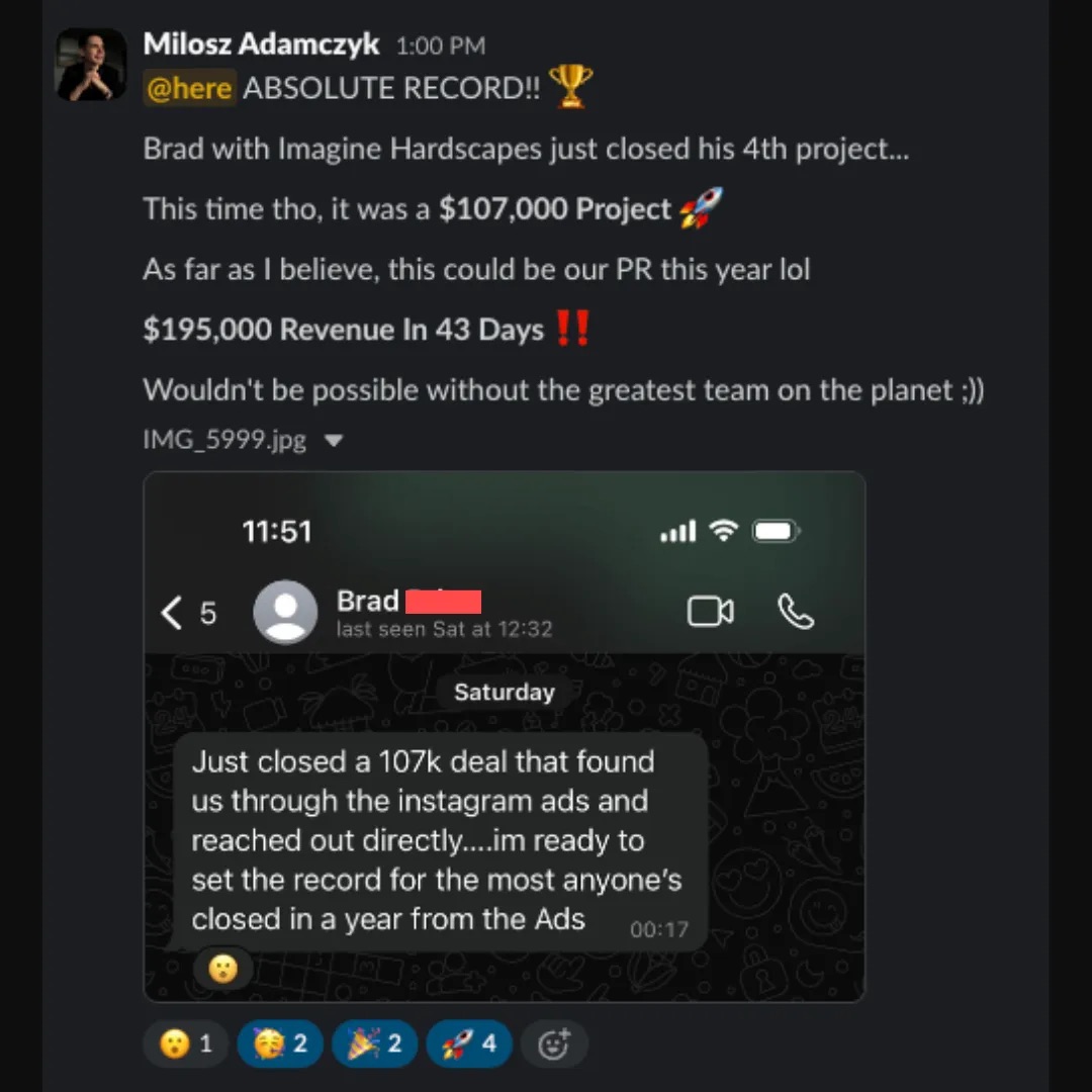 $195,000 Revenue In 43 Days