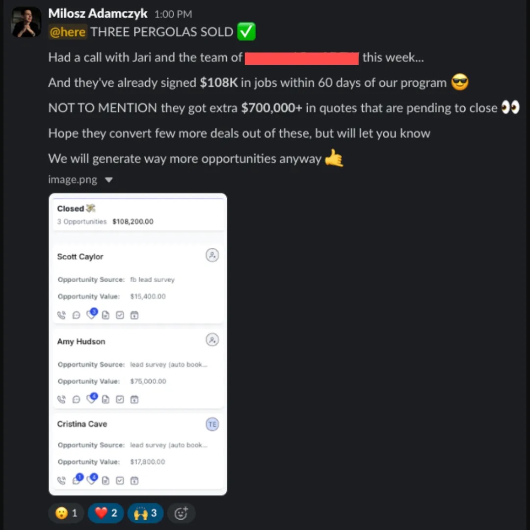 $108K Closed In 60 Days