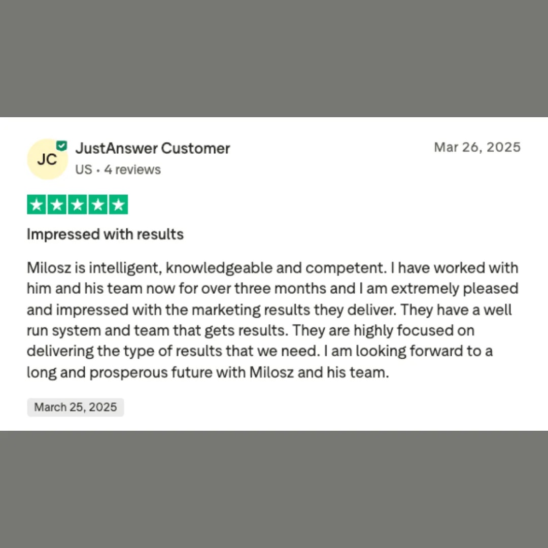 "Impressed With Results"